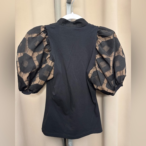 Anne FONTAINE puff sleeve blouse - Picture 2 of 4